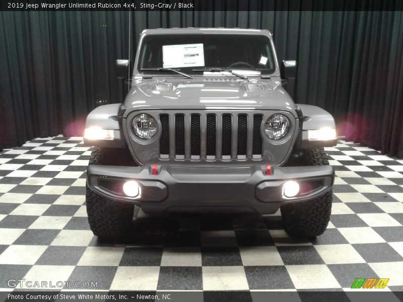 Sting-Gray / Black 2019 Jeep Wrangler Unlimited Rubicon 4x4