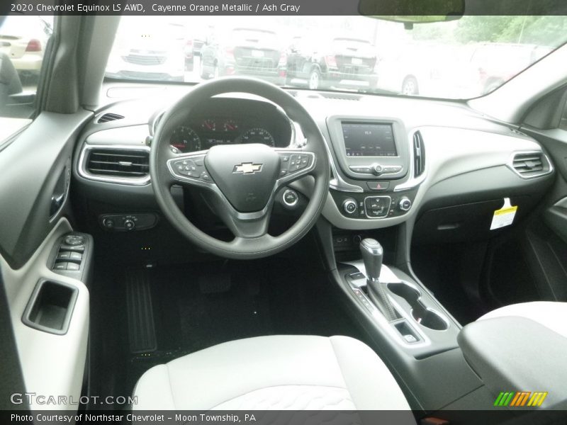 Front Seat of 2020 Equinox LS AWD