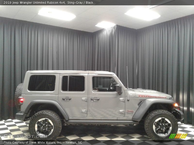 Sting-Gray / Black 2019 Jeep Wrangler Unlimited Rubicon 4x4