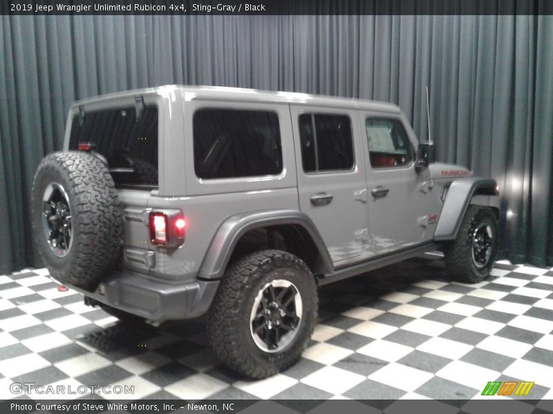 Sting-Gray / Black 2019 Jeep Wrangler Unlimited Rubicon 4x4