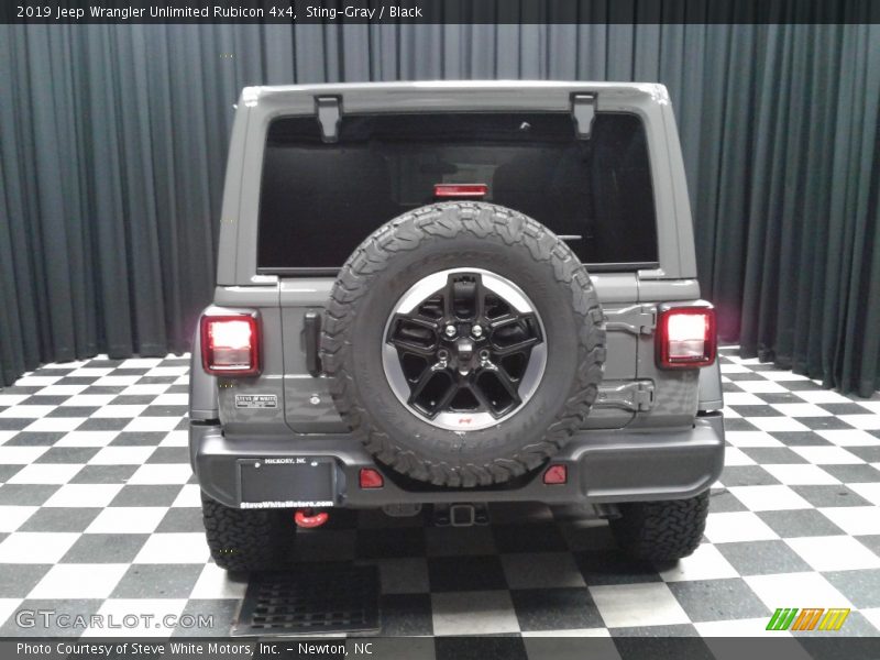 Sting-Gray / Black 2019 Jeep Wrangler Unlimited Rubicon 4x4