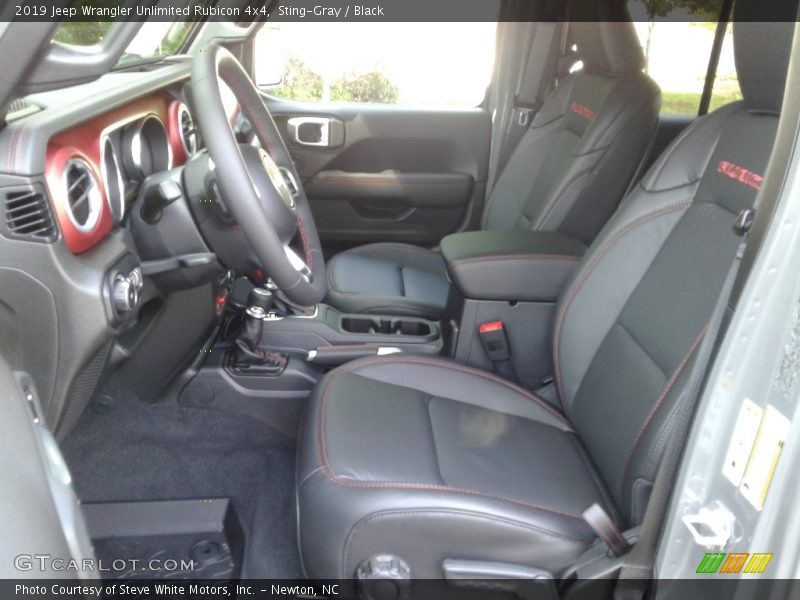 Sting-Gray / Black 2019 Jeep Wrangler Unlimited Rubicon 4x4