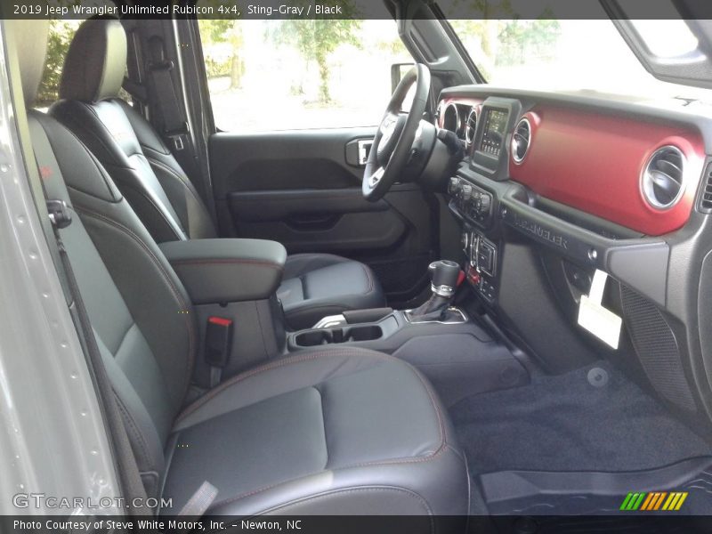 Sting-Gray / Black 2019 Jeep Wrangler Unlimited Rubicon 4x4