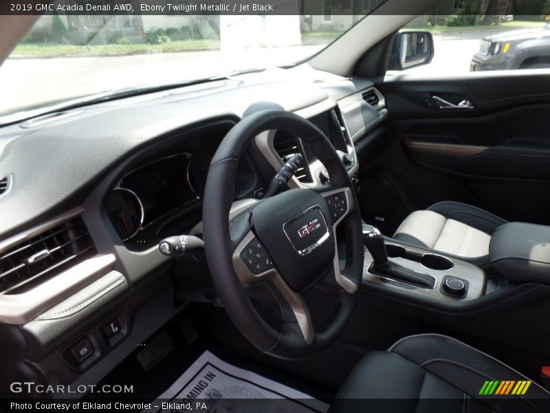 Ebony Twilight Metallic / Jet Black 2019 GMC Acadia Denali AWD