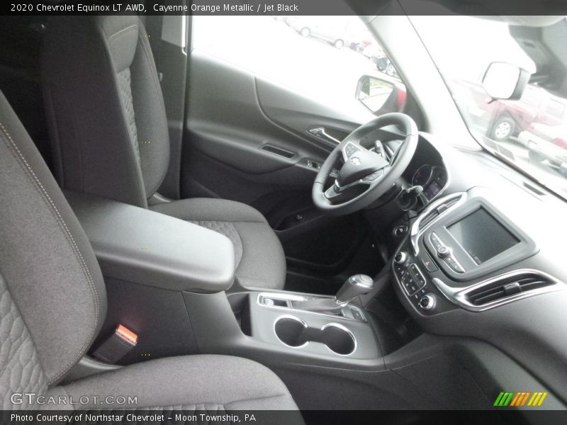 Cayenne Orange Metallic / Jet Black 2020 Chevrolet Equinox LT AWD