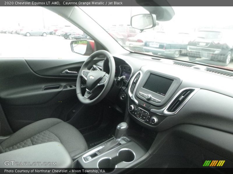 Cayenne Orange Metallic / Jet Black 2020 Chevrolet Equinox LT AWD