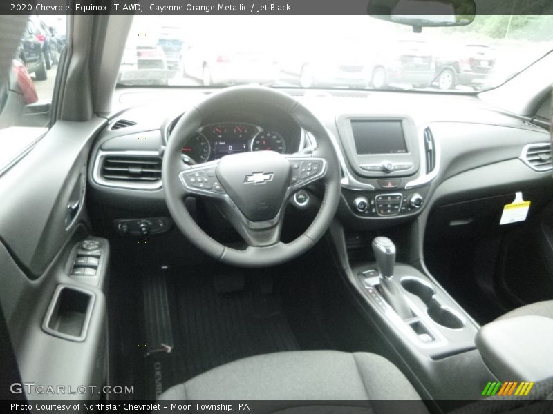 Cayenne Orange Metallic / Jet Black 2020 Chevrolet Equinox LT AWD