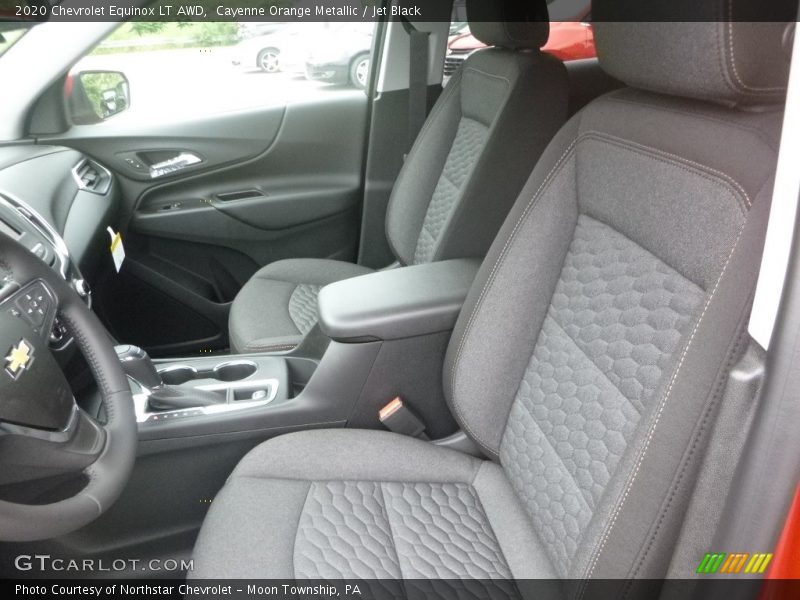 Cayenne Orange Metallic / Jet Black 2020 Chevrolet Equinox LT AWD