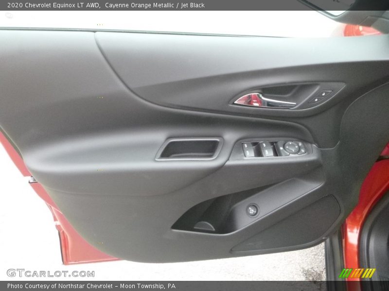 Cayenne Orange Metallic / Jet Black 2020 Chevrolet Equinox LT AWD