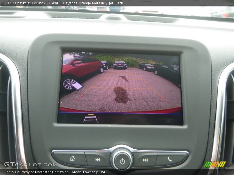 Cayenne Orange Metallic / Jet Black 2020 Chevrolet Equinox LT AWD
