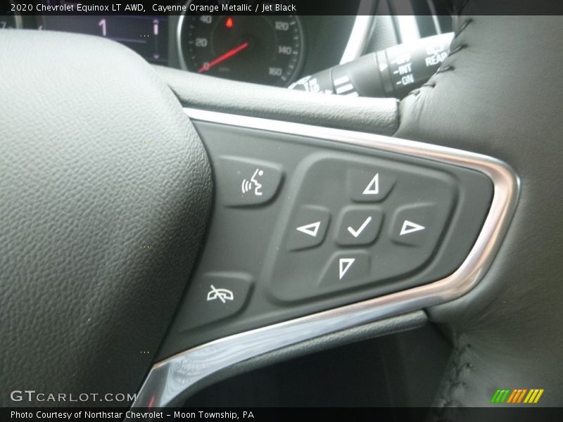 Cayenne Orange Metallic / Jet Black 2020 Chevrolet Equinox LT AWD