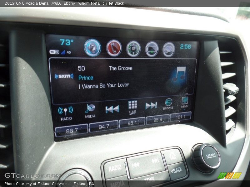 Ebony Twilight Metallic / Jet Black 2019 GMC Acadia Denali AWD