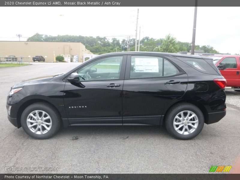 Mosaic Black Metallic / Ash Gray 2020 Chevrolet Equinox LS AWD