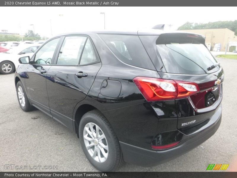 Mosaic Black Metallic / Ash Gray 2020 Chevrolet Equinox LS AWD