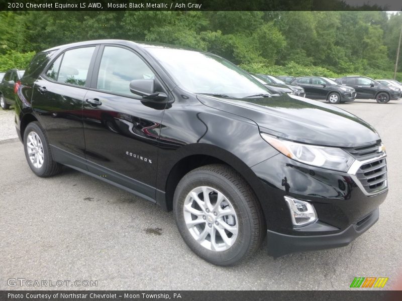 Mosaic Black Metallic / Ash Gray 2020 Chevrolet Equinox LS AWD