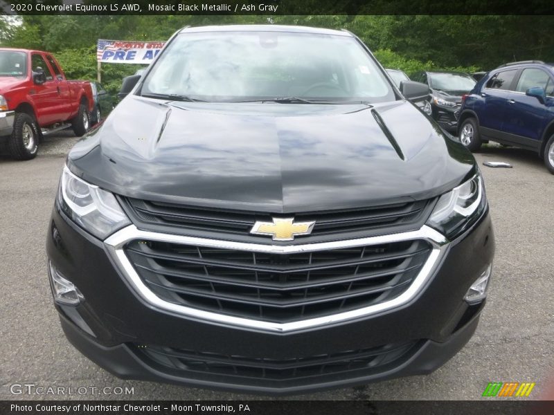 Mosaic Black Metallic / Ash Gray 2020 Chevrolet Equinox LS AWD