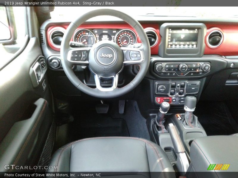 Sting-Gray / Black 2019 Jeep Wrangler Unlimited Rubicon 4x4