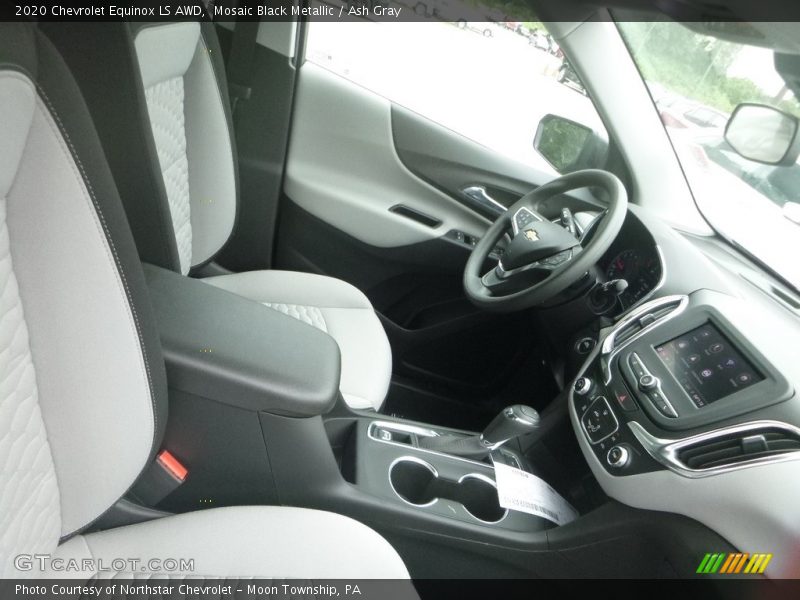 Mosaic Black Metallic / Ash Gray 2020 Chevrolet Equinox LS AWD