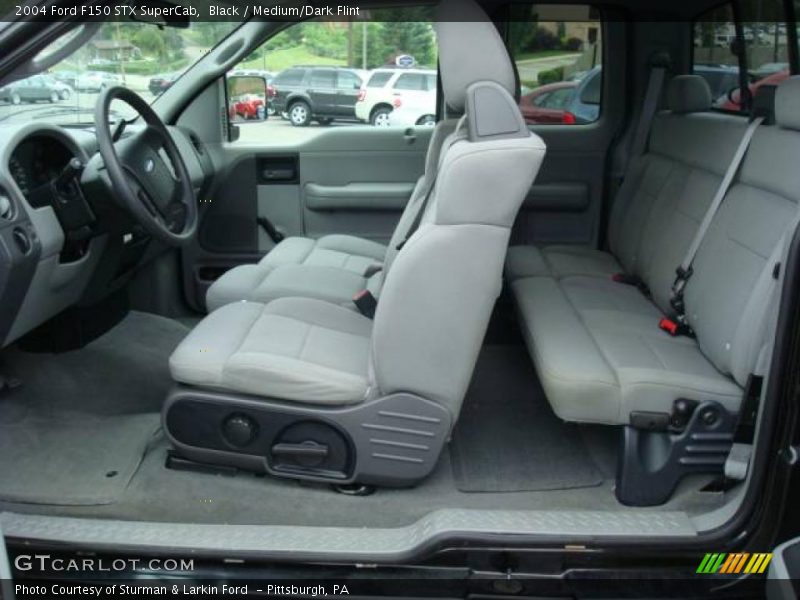 Black / Medium/Dark Flint 2004 Ford F150 STX SuperCab