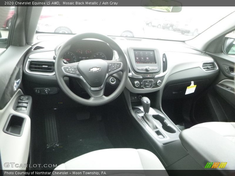 Mosaic Black Metallic / Ash Gray 2020 Chevrolet Equinox LS AWD