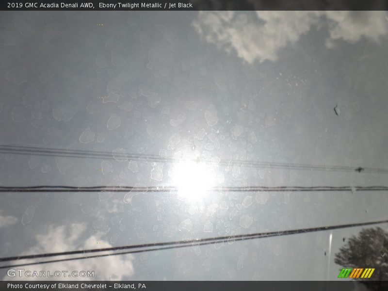 Ebony Twilight Metallic / Jet Black 2019 GMC Acadia Denali AWD