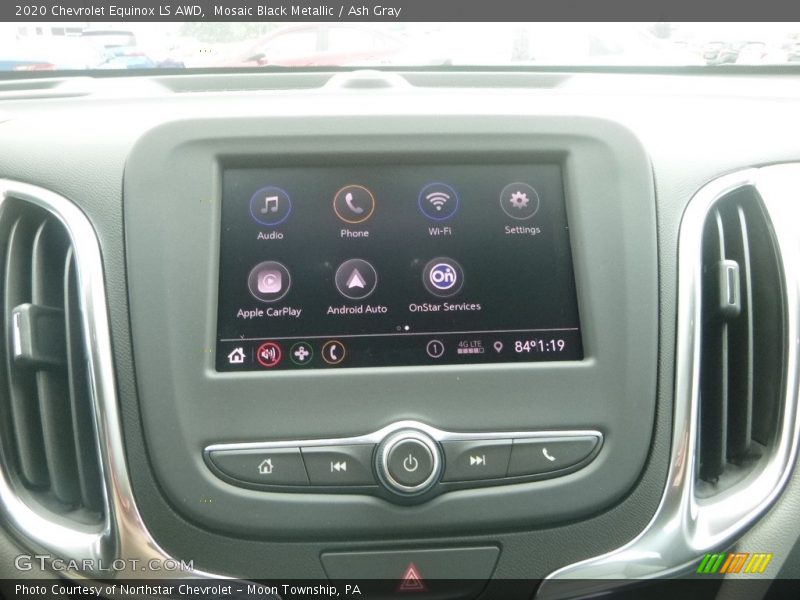 Mosaic Black Metallic / Ash Gray 2020 Chevrolet Equinox LS AWD