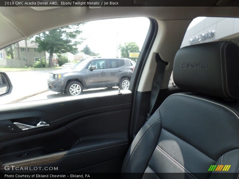 Ebony Twilight Metallic / Jet Black 2019 GMC Acadia Denali AWD
