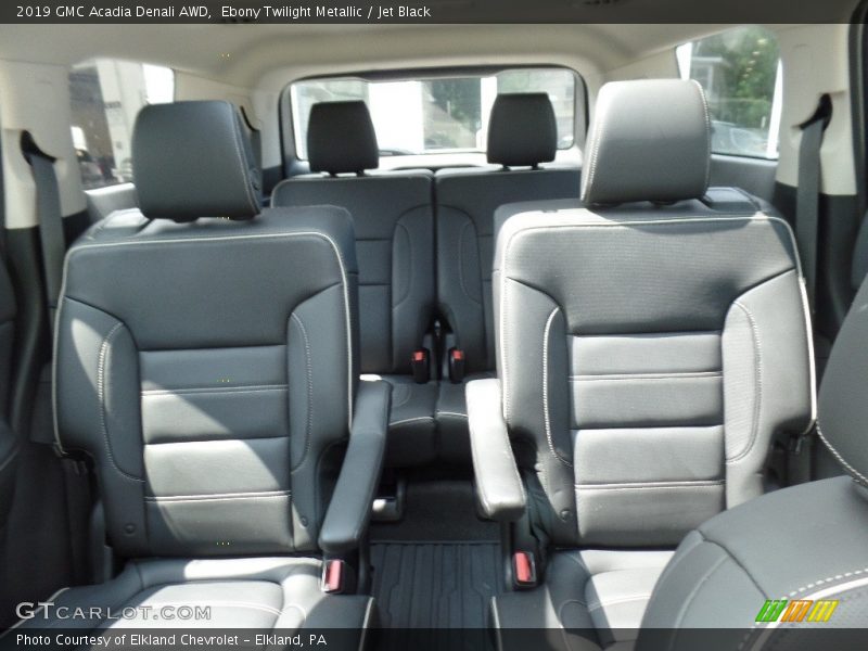 Ebony Twilight Metallic / Jet Black 2019 GMC Acadia Denali AWD