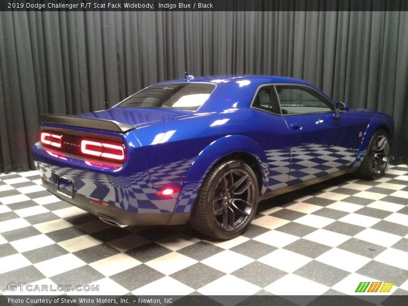 Indigo Blue / Black 2019 Dodge Challenger R/T Scat Pack Widebody