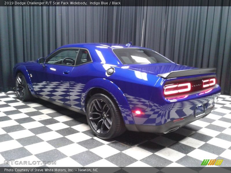 Indigo Blue / Black 2019 Dodge Challenger R/T Scat Pack Widebody