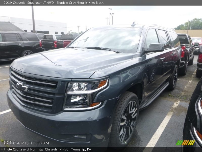 Shadow Gray Metallic / Jet Black 2019 Chevrolet Suburban LT 4WD