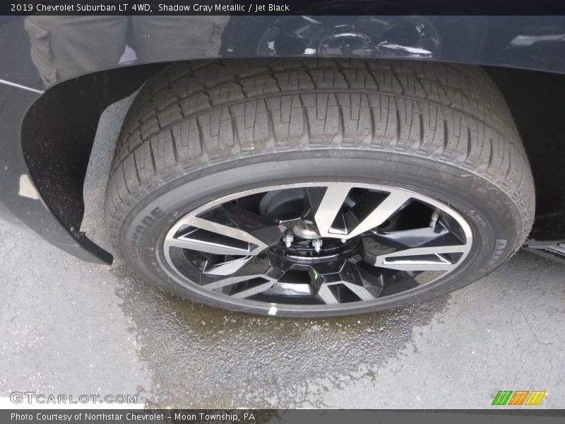 Shadow Gray Metallic / Jet Black 2019 Chevrolet Suburban LT 4WD