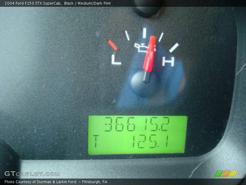 Black / Medium/Dark Flint 2004 Ford F150 STX SuperCab