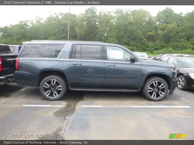 Shadow Gray Metallic / Jet Black 2019 Chevrolet Suburban LT 4WD