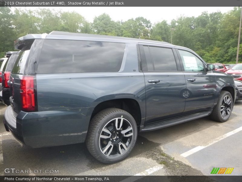 Shadow Gray Metallic / Jet Black 2019 Chevrolet Suburban LT 4WD