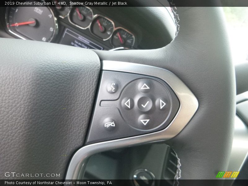 Shadow Gray Metallic / Jet Black 2019 Chevrolet Suburban LT 4WD