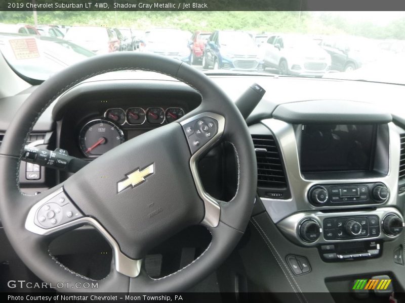 Shadow Gray Metallic / Jet Black 2019 Chevrolet Suburban LT 4WD