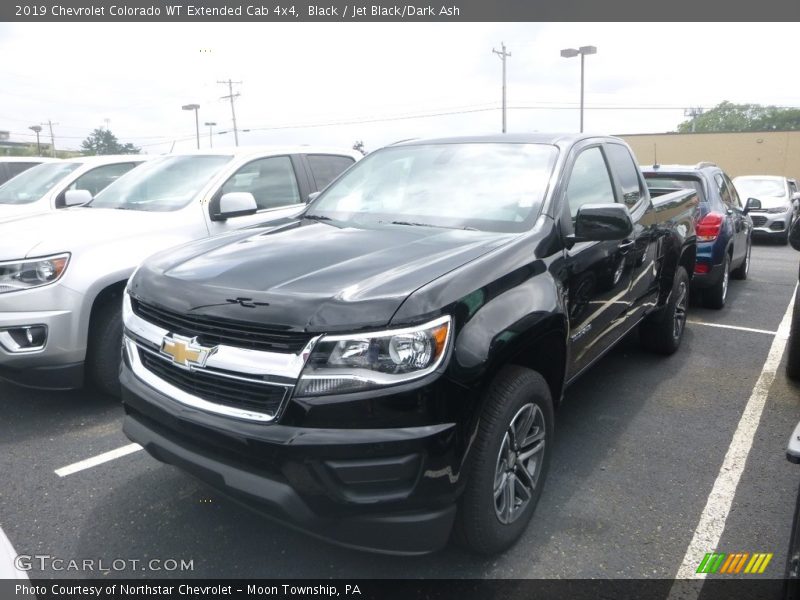 Black / Jet Black/Dark Ash 2019 Chevrolet Colorado WT Extended Cab 4x4