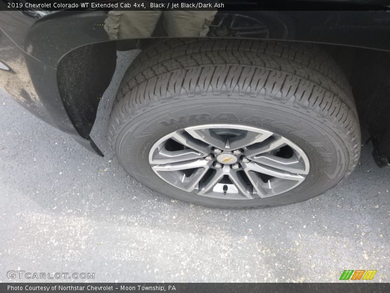 Black / Jet Black/Dark Ash 2019 Chevrolet Colorado WT Extended Cab 4x4