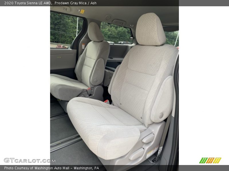 Predawn Gray Mica / Ash 2020 Toyota Sienna LE AWD
