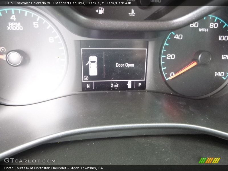 Black / Jet Black/Dark Ash 2019 Chevrolet Colorado WT Extended Cab 4x4