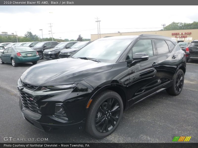 Black / Jet Black 2019 Chevrolet Blazer RS AWD