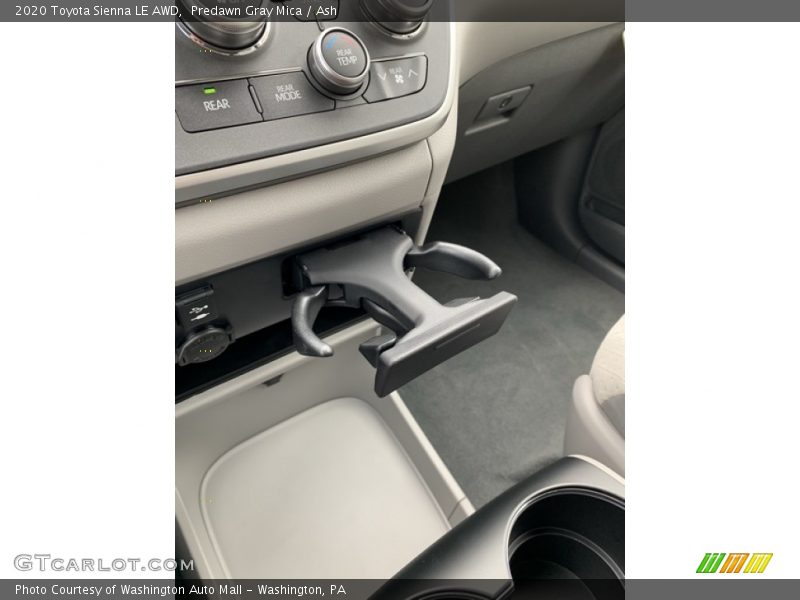 Predawn Gray Mica / Ash 2020 Toyota Sienna LE AWD