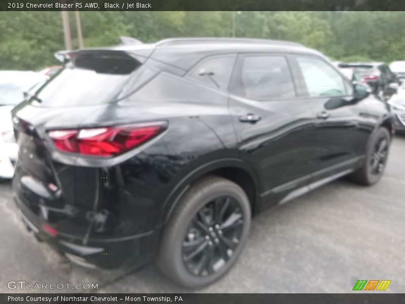 Black / Jet Black 2019 Chevrolet Blazer RS AWD