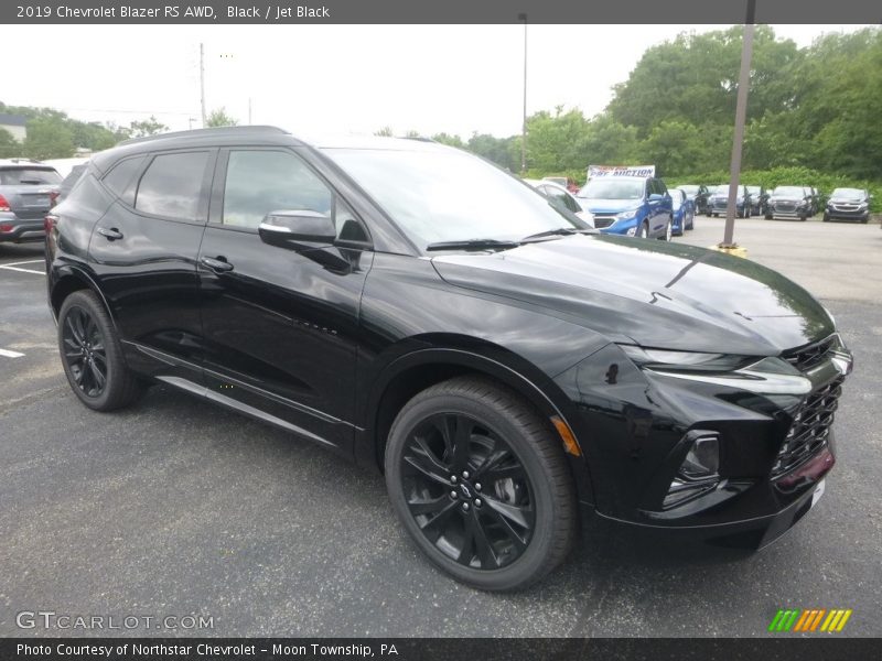 Black / Jet Black 2019 Chevrolet Blazer RS AWD