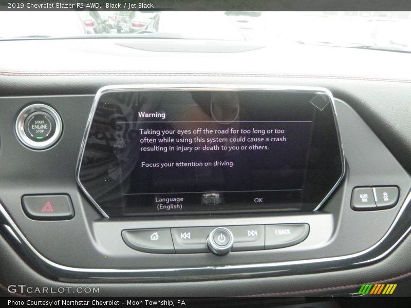 Black / Jet Black 2019 Chevrolet Blazer RS AWD