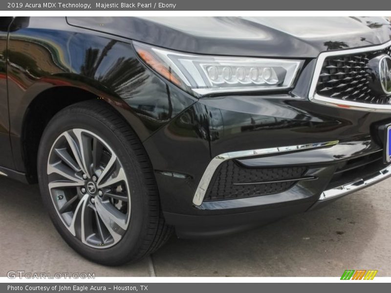 Majestic Black Pearl / Ebony 2019 Acura MDX Technology