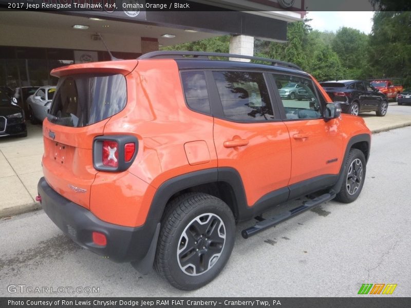 Omaha Orange / Black 2017 Jeep Renegade Trailhawk 4x4