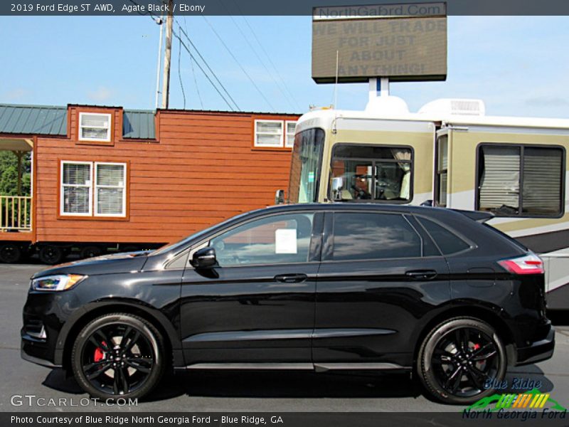 Agate Black / Ebony 2019 Ford Edge ST AWD