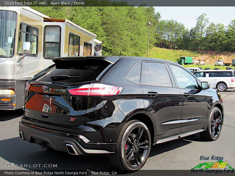 Agate Black / Ebony 2019 Ford Edge ST AWD